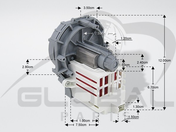 Gallery image 2 of ΜΟΤΕΡ ΠΛΥΣΕΩΣ ΠΛΥΝΤΗΡΙΟΥ ΠΙΑΤΩΝ WHIRLPOOL 482000022018