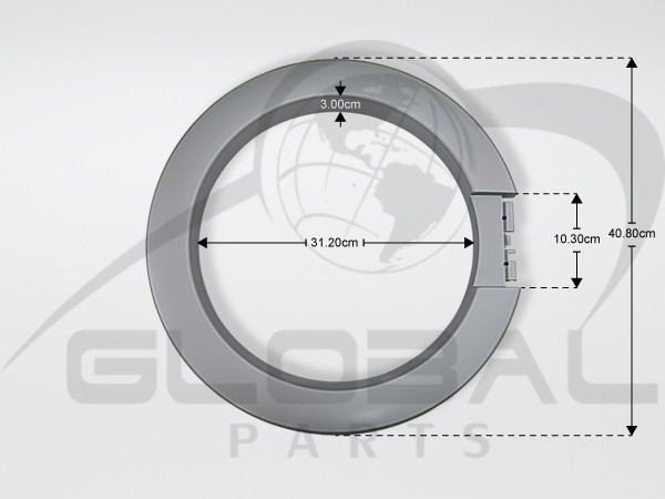 Gallery image 1 of ΠΛΑΙΣΙΟ ΠΟΡΤΑΣ ΠΛΥΝΤΗΡΙΟΥ ΕΞΩΤΕΡΙΚΟ ELECTROLUX ZANUSSI 1108252105