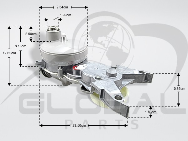 Gallery image 1 of ΜΟΤΕΡ (GEARBOX) ΜΙΞΕΡ KENWOOD AS00002913