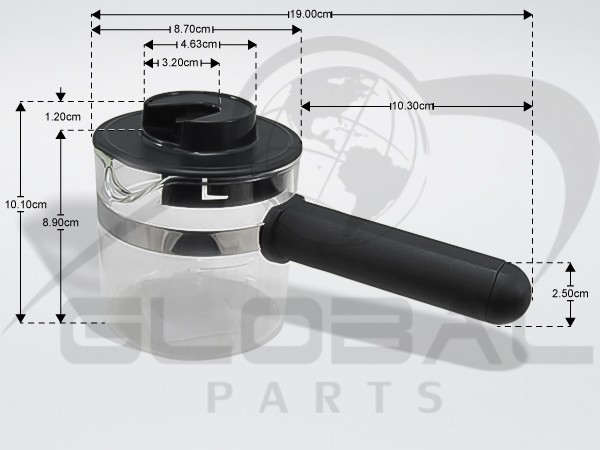 Gallery image 1 of ΚΑΝΑΤΑKI ΚΑΦΕΤΙΕΡΑΣ ESPRESSO KRUPS F0274200