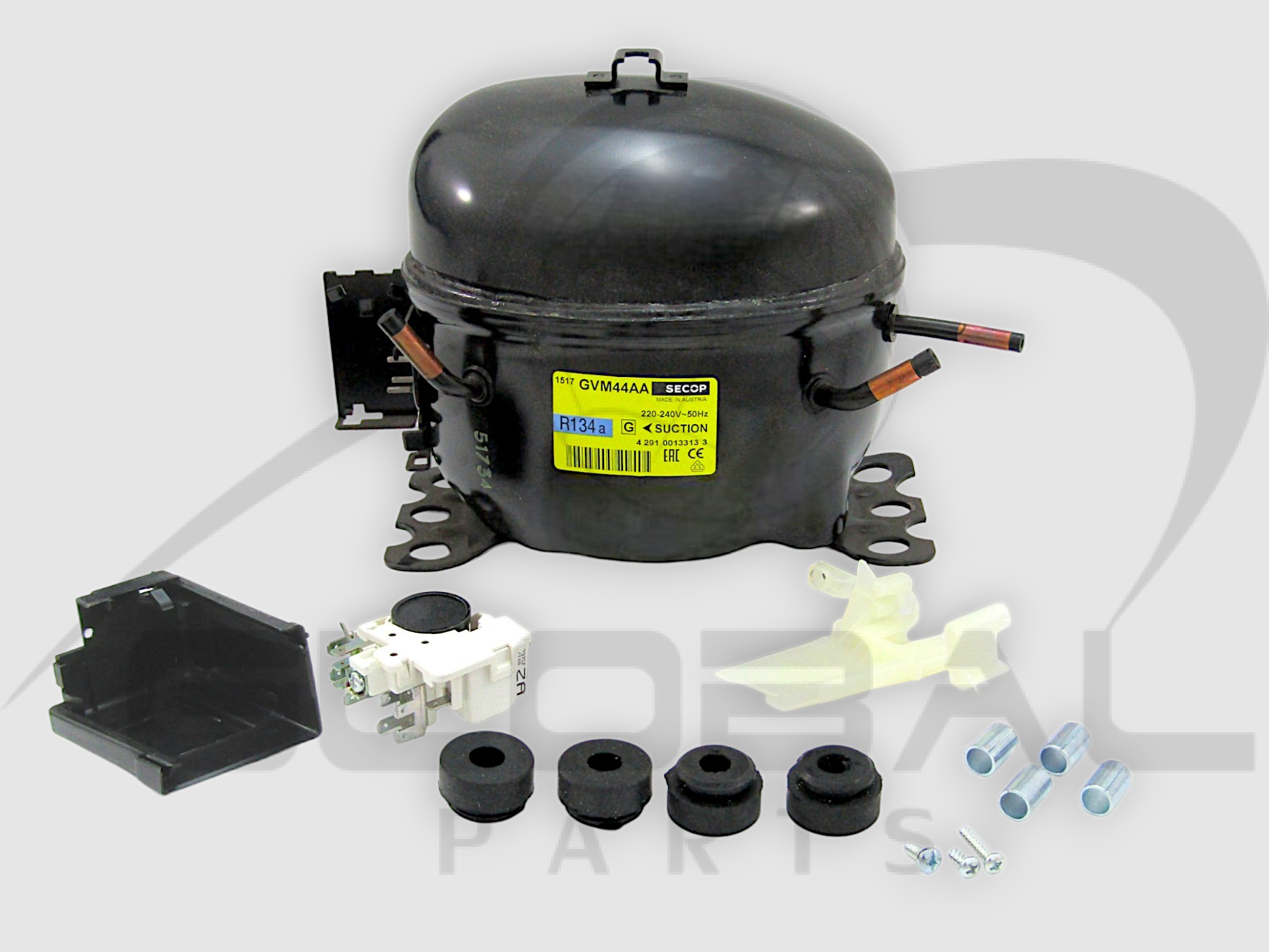 Gallery image 1 of ΜΟΤΕΡ ΨΥΓΕΙΟΥ SECOP GVM44AA 1/8 R134 4.38CC