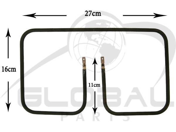 Gallery image 1 of ΑΝΤΙΣΤΑΣΗ ΤΟΣΤΙΕΡΑΣ PHILIPS KENWOOD 270X160 110V 900W