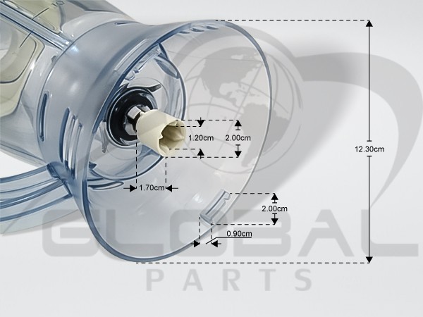 Gallery image 2 of ΚΑΝΑΤΑ ΜΠΛΕΝΤΕΡ MOULINEX OPTIBLEND ACV801