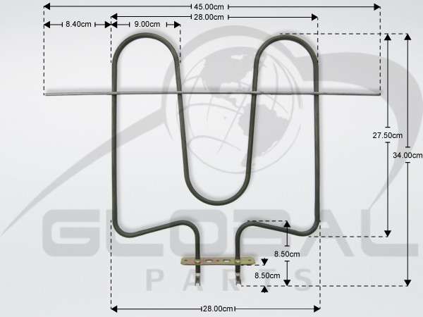 Gallery image 1 of ΑΝΤΙΣΤΑΣΗ ΚΟΥΖΙΝΑΣ ΚΑΤΩ ARISTON 1500W