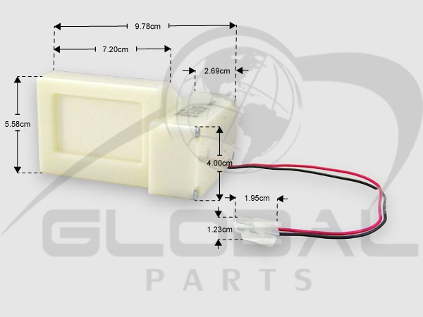 Gallery image 1 of ΓΝΗΣΙΟ ΤΑΜΠΕΡ 12V WHIRLPOOL C00672448