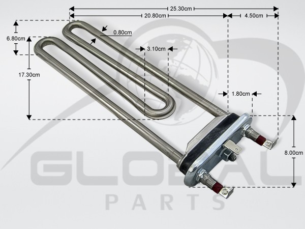 Gallery image 1 of ΑΝΤΙΣΤΑΣΗ ΠΛΥΝΤΗΡΙΟΥ ΡΟΥΧΩΝ SAMSUNG DC47-00033A