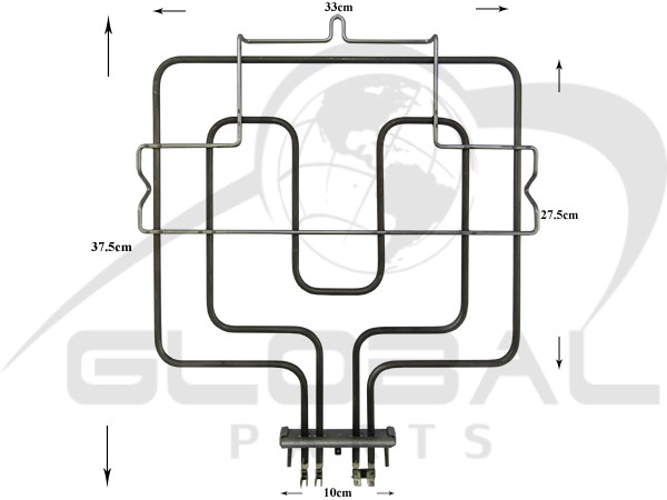Gallery image 1 of ΑΝΤΙΣΤΑΣΗ ΚΟΥΖΙΝΑΣ ARCELIK BEKO 2300W 262900034