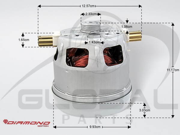 Gallery image 1 of ΜΟΤΕΡ ΣΚΟΥΠΑΣ SIEMENS 700W 12005800