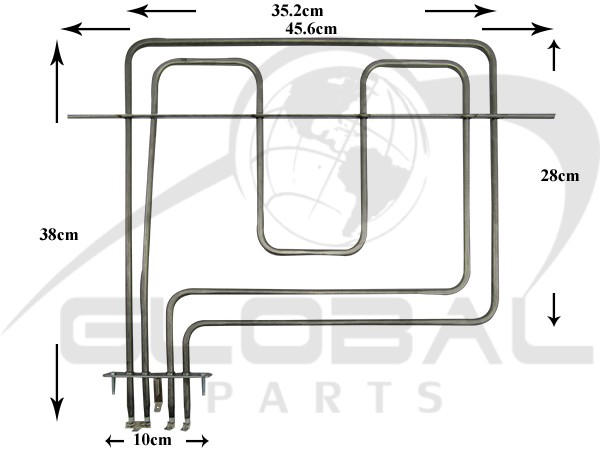 Gallery image 1 of ΑΝΤΙΣΤΑΣΗ ΑΝΩ ΓΚΡΙΛ TEKA 1500-1100W 83140303