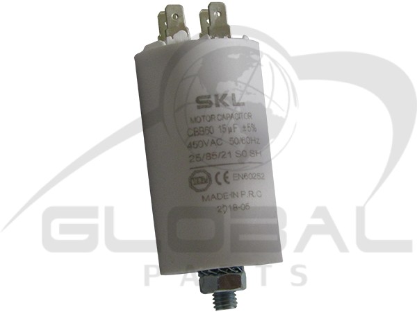 Gallery image 1 of ΠΥΚΝΩΤΗΣ ΠΛΥΝΤΗΡIOY ΡΟΥΧΩΝ 15MF 450V- SKL