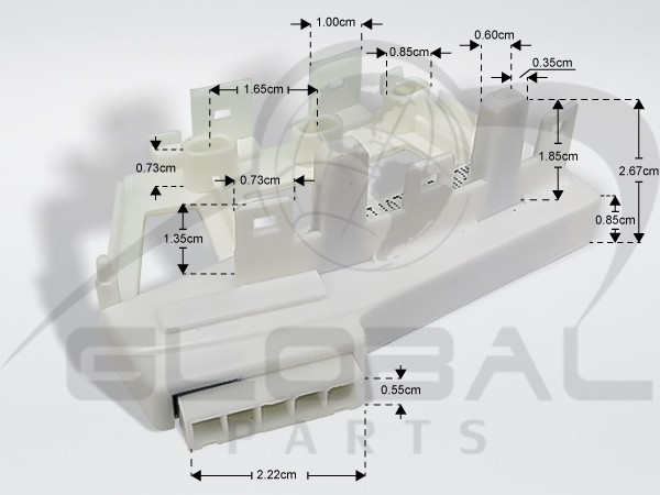 Gallery image 2 of ΑΙΣΘΗΤΗΡΑΣ ΣΤΡΟΦΩΝ ΠΛΥΝΤΗΡΙΟΥ LG 6501KW2002A