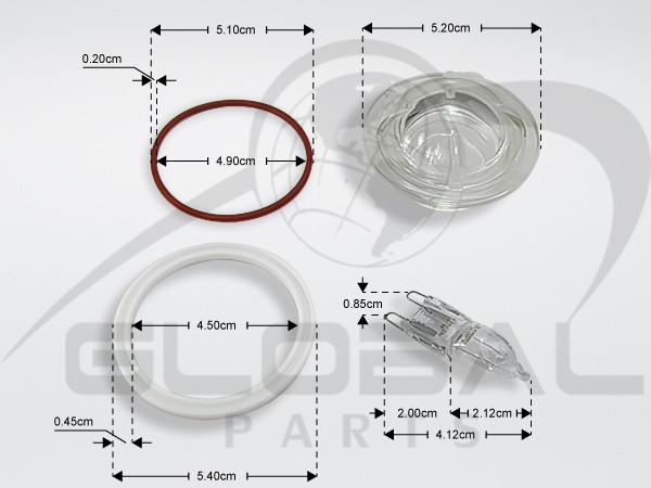 Gallery image 1 of ΛΑΜΠΑ ΚΑΙ ΓΥΑΛΙ ΑΛΟΓΟΝΟΥ G9 20W 240V