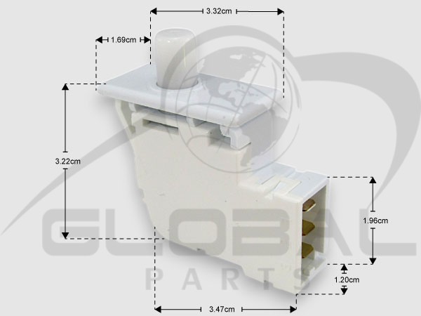 Gallery image 1 of ΓΝΗΣΙΟΣ ΔΙΑΚΟΠΤΗΣ ΨΥΓΕΙΟΥ 3 ΕΠΑΦΩΝ LG EBF61496102