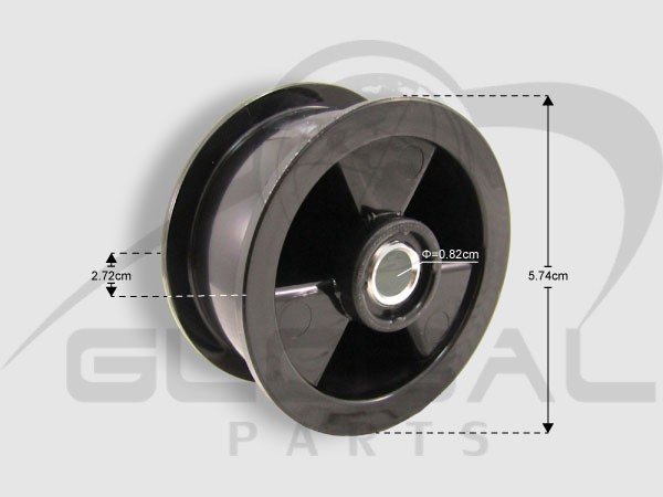 Gallery image 1 of ΤΡΟΧΑΛΙΑ ΜΟΤΕΡ ΠΛΥΝΤΗΡΙΟΥ ΡΟΥΧΩΝ ZANUSSI AEG ELECTROLUX 1250125034