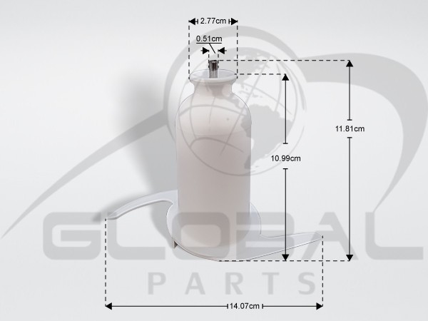 Gallery image 1 of ΜΑΧΑΙΡΙ ΚΟΥΖΙΝΟΜΗΧΑΝΗΣ KENWOOD KW715383