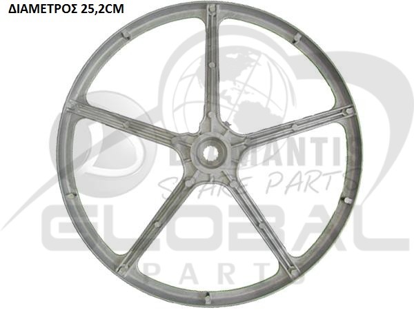 Gallery image 1 of ΤΡΟΧΑΛΙA ΠΛΥΝΤΗΡΙΟY ΡΟΥΧΩΝ INDESIT ARISTON 089616