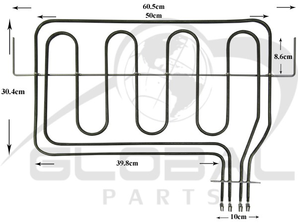 Gallery image 1 of ΑΝΤΙΣΤΑΣΗ ΚΟΥΖΙΝΑΣ ΑΝΩ NARDI 2400W 1100W 040148009901R