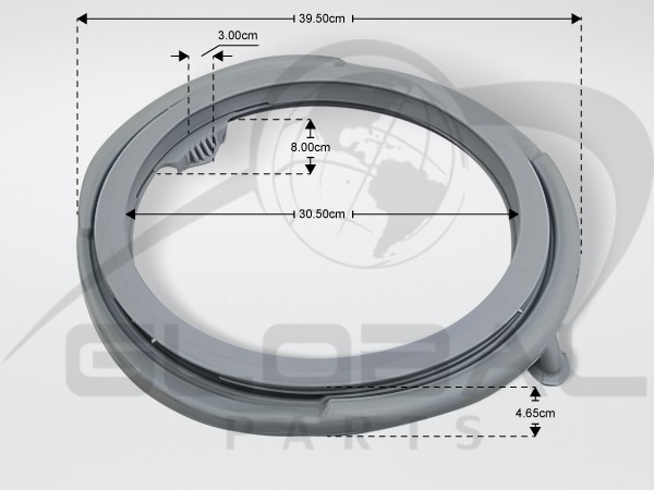 Gallery image 1 of ΛΑΣΤΙΧΟ ΠΟΡΤΑΣ ΠΛΥΝΤΗΡΙΟΥ ΡΟΥΧΩΝ ARDO INDESIT WHIRLPOOL C00377824