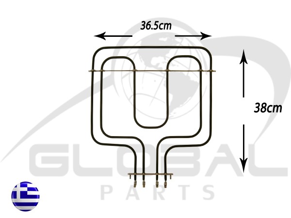 Gallery image 1 of ΑΝΤΙΣΤΑΣΗ ΚΟΥΖΙΝΑΣ ΑΝΩ TEBA 2800W