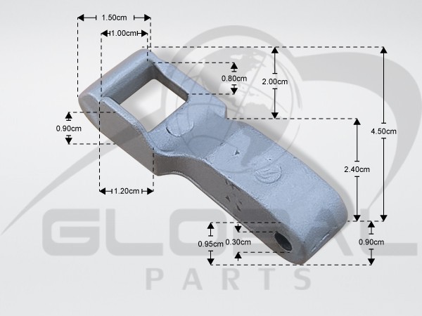Gallery image 1 of ΑΓΚΙΣΤΡΟ ΠΛΥΝΤΗΡΙΟΥ ΡΟΥΧΩΝ LG MFG63099101
