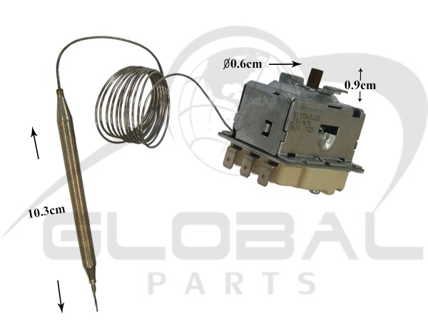 Gallery image 1 of ΘΕΡΜΟΣΤΑΤΗΣ ΦΡΙΤΕΖΑΣ ΑΣΦΑΛΕΙΑΣ 14-230°C 6 ΕΠΑΦΩΝ 5533543020