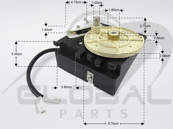 Gallery image 1 of ΜΟΤΕΡ ΑΝΑΤΡΟΠΗΣ (GEAR MOTOR) ΠΑΓΟΜΗΧΑΝΗΣ MT6b-GBUH
