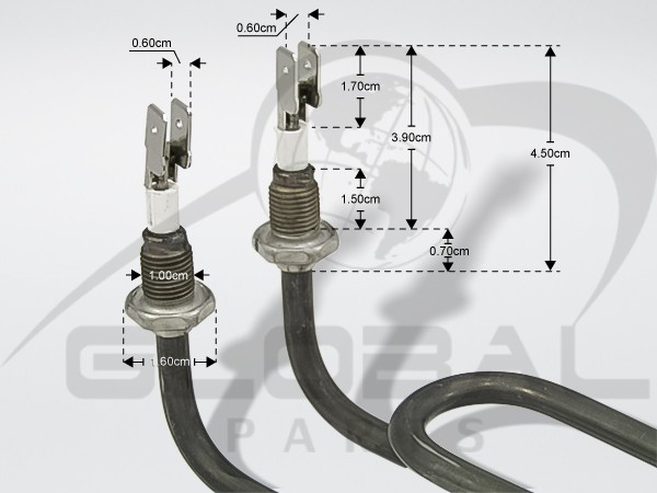Gallery image 2 of ΑΝΤΙΣΤΑΣΗ ΚΑΔΟΥ ΕΠ.ΠΛ.ΠΙΑΤΩΝ 3000W 230V