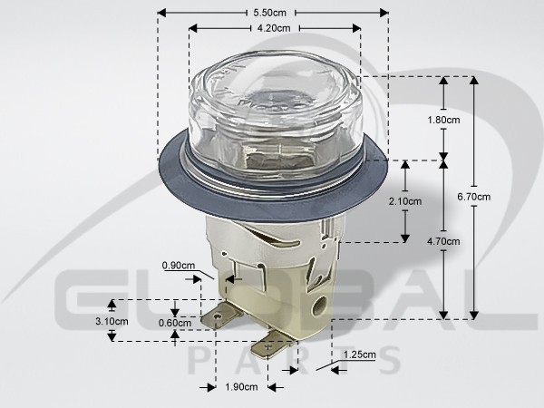 Gallery image 1 of ΝΤΟΥΙ ΦΟΥΡΝΟΥ ΚΟΜΠΛΕ E14 15W 230V