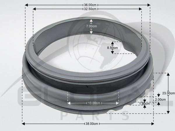 Gallery image 1 of ΛΑΣΤΙΧΟ ΠΟΡΤΑΣ ΠΛΥΝΤΗΡΙΟΥ ΡΟΥΧΩΝ MIDEA MORRIS BRANDT 12638100000221