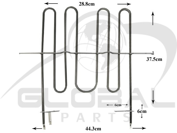 Gallery image 1 of ΑΝΤΙΣΤΑΣΗ ΦΟΥΡΝΟΥ ARISTON INDESIT ΑΝΩ GRILL 2700W 098400