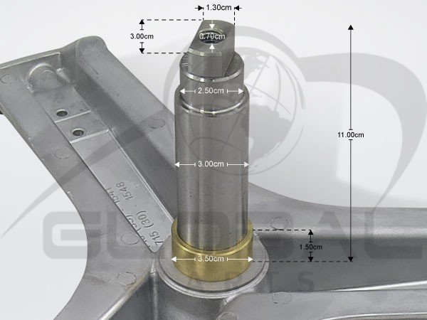 Gallery image 2 of ΑΞΟΝΑΣ ΠΛΥΝΤΗΡΙΟY ΡΟΥΧΩΝ ZANUSSI 50253016005