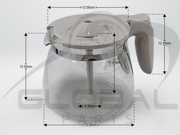Gallery image 1 of ΚΑΝΑΤΑ ΚΑΦΕΤΙΕΡΑΣ ΓΚΡΙ PHILIPS 996510073462