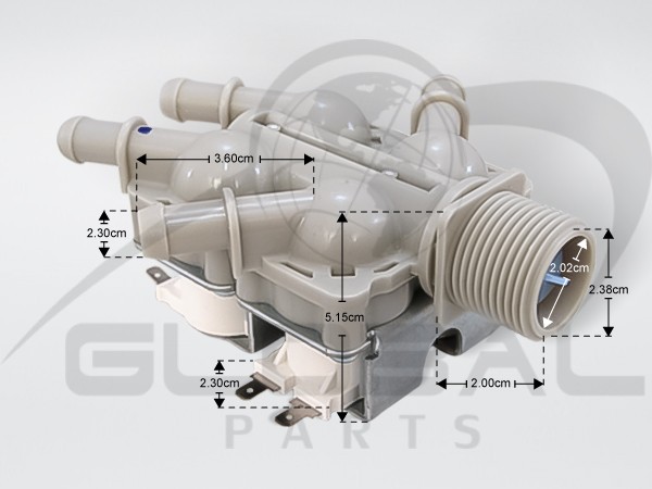 Gallery image 1 of ΒΑΛΒΙΔΑ ΠΛΥΝΤΗΡΙΟΥ ΡΟΥΧΩΝ ΙV 180 DC 12V LG AJU75412402