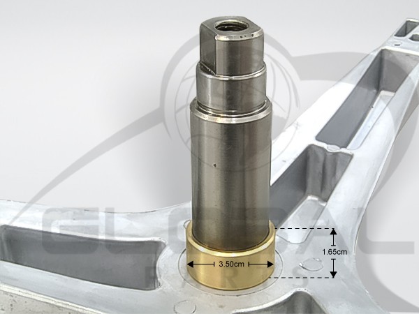 Gallery image 2 of ΑΞΟΝΑΣ ΤΥΜΠΑΝΟΥ ΠΛΥΝΤΗΡΙΟΥ ΡΟΥΧΩΝ SAMSUNG DC97-17235A