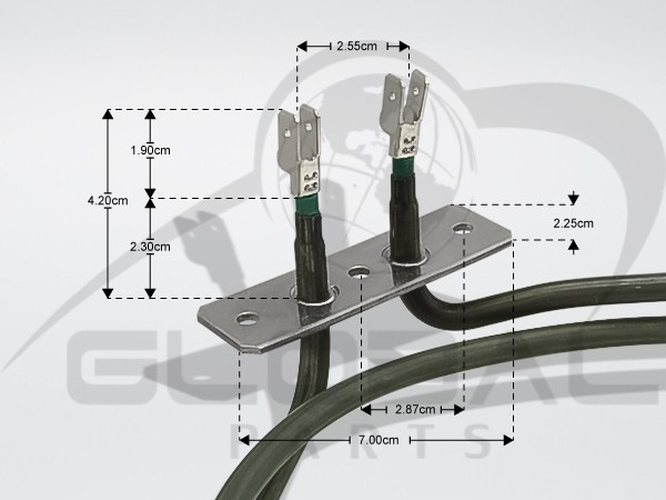Gallery image 2 of ΑΝΤΙΣΤΑΣΗ ΚΟΥΖΙΝΑΣ ΑΕΡΟΘΕΡΜΗ SIEMENS 2000W 00752777