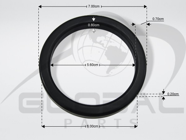 Gallery image 1 of ΦΛΑΝΤΖΑ ΚΟΥΠΑΣ Φ 70Χ57Χ8ΜΜ