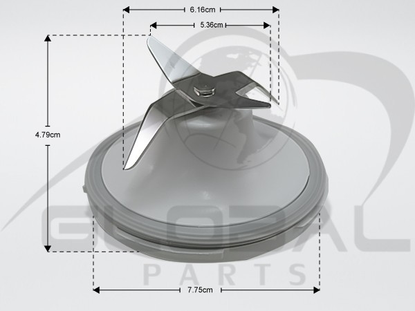 Gallery image 1 of ΜΑΧΑΙΡΙ ΚΟΥΖΙΝΟΜΗΧΑΝΗΣ KENWOOD KW714300