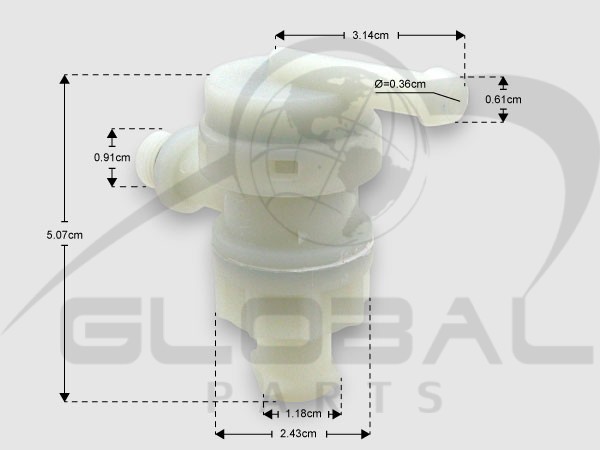 Gallery image 1 of ΒΑΛΒΙΔΑ ΑΝΤΕΠΙΣΤΡΟΦΗ ΚΑΦΕΤΙΕΡΑΣ KENWOOD DELONGHI 7313260161
