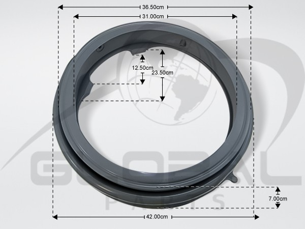 Gallery image 1 of ΛΑΣΤΙΧΟ ΠΟΡΤΑΣ ΠΛΥΝΤΗΡΙΟΥ MIDEA 12638100000216