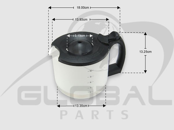 Gallery image 1 of ΚΑΝΑΤΑ ΓΑΛΛΙΚΟΥ ΚΑΦΕΤΙΕΡΑΣ MORRIS A1032CM