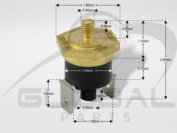 Gallery image 1 of ΘΕΡΜΟΣΤΑΤΗΣ ΑΣΦΑΛΕΙΑΣ ΜΕ ΒΙΔΑ 145°C M4