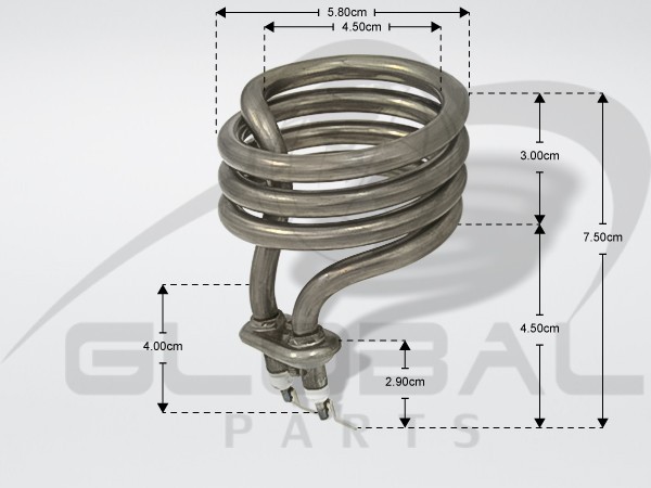 Gallery image 1 of ΑΝΤΙΣΤΑΣΗ ΚΑΦΕΤΙΕΡΑΣ DELONGHI 1000W 225V 5513200799