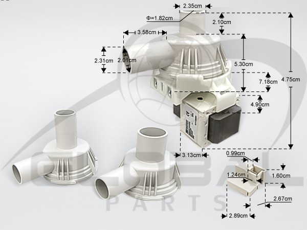 Gallery image 1 of ΑΝΤΛΙΑ HANNING DPS25R-039 KIT 240V 30W 8339140