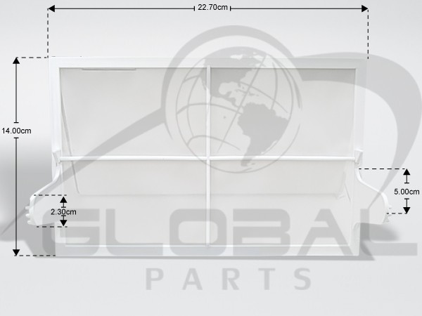 Gallery image 1 of ΓΝΗΣΙΟ ΦΙΛΤΡΟ ΣΤΕΓΝΩΤΗΡΙΟΥ AEG ELECTROLUX ZANUSSI 1123553107