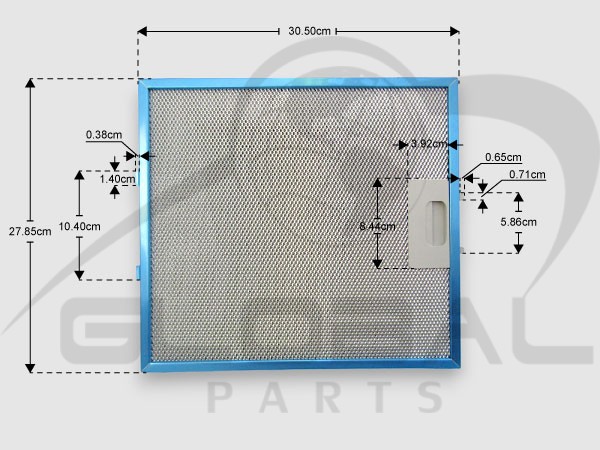 Gallery image 1 of ΓΝΗΣΙΟ ΜΕΤΑΛΛΙΚΟ ΦΙΛΤΡΟ ΑΠΟΡΡΟΦΗΤΗΡΑ BOSCH SIEMENS NEFF 11023046