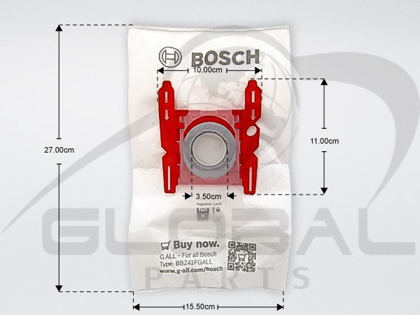 Gallery image 2 of ΣΑΚΟΥΛΑ ΣΚΟΥΠΑΣ BOSCH TYPE G ALL R' SET 4 ΤΕΜ