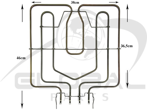 Gallery image 1 of ΑΝΤΙΣΤΑΣΗ ΚΟΥΖΙΝΑΣ ΚΑΤΩ SIEMENS 1100W 230V 00471372