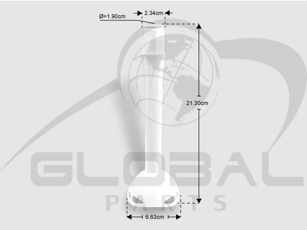 Gallery image 1 of ΓΝΗΣΙΟ ΜΑΧΑΙΡΙ ΡΑΒΔΟΜΠΛΕΝΤΕΡ BOSCH SIEMENS 657242
