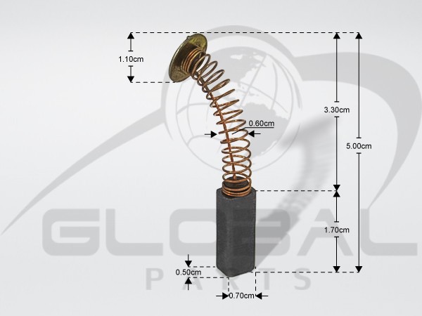 Gallery image 1 of ΚΑΡΒΟΥΝΑΚΙ ΜΙΞΕΡ KENWOOD 7X5.2X18MM KW602834