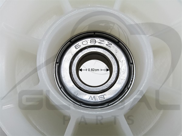 Gallery image 2 of ΤΡΟΧΑΛΙΑ ΜΟΤΕΡ ΠΛΥΝΤΗΡΙΟΥ ΡΟΥΧΩΝ ARISTON INDESIT C00519663